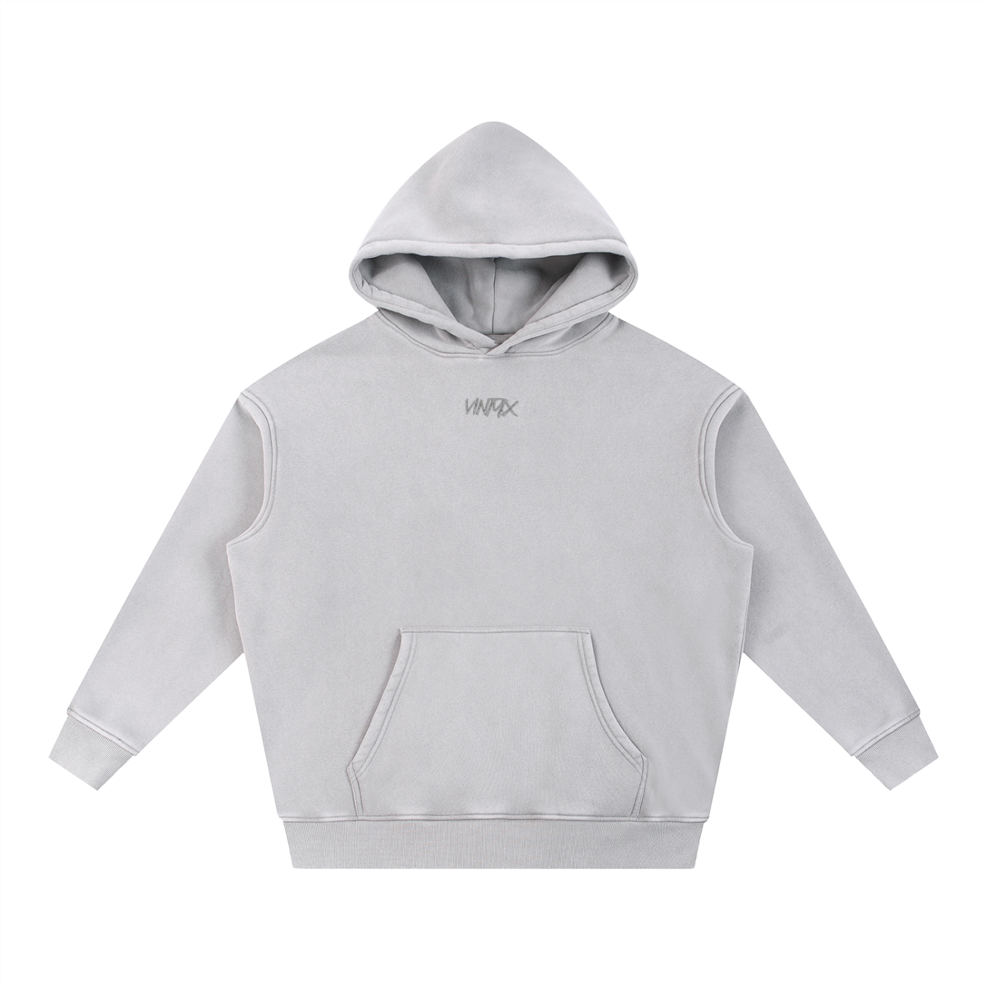 Snow Wash Fleece Oversized Hoodie – Unisex