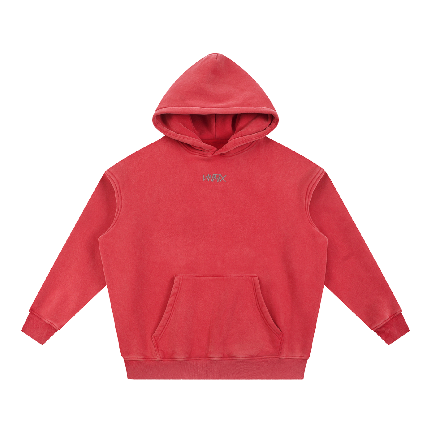 Snow Wash Fleece Oversized Hoodie – Unisex