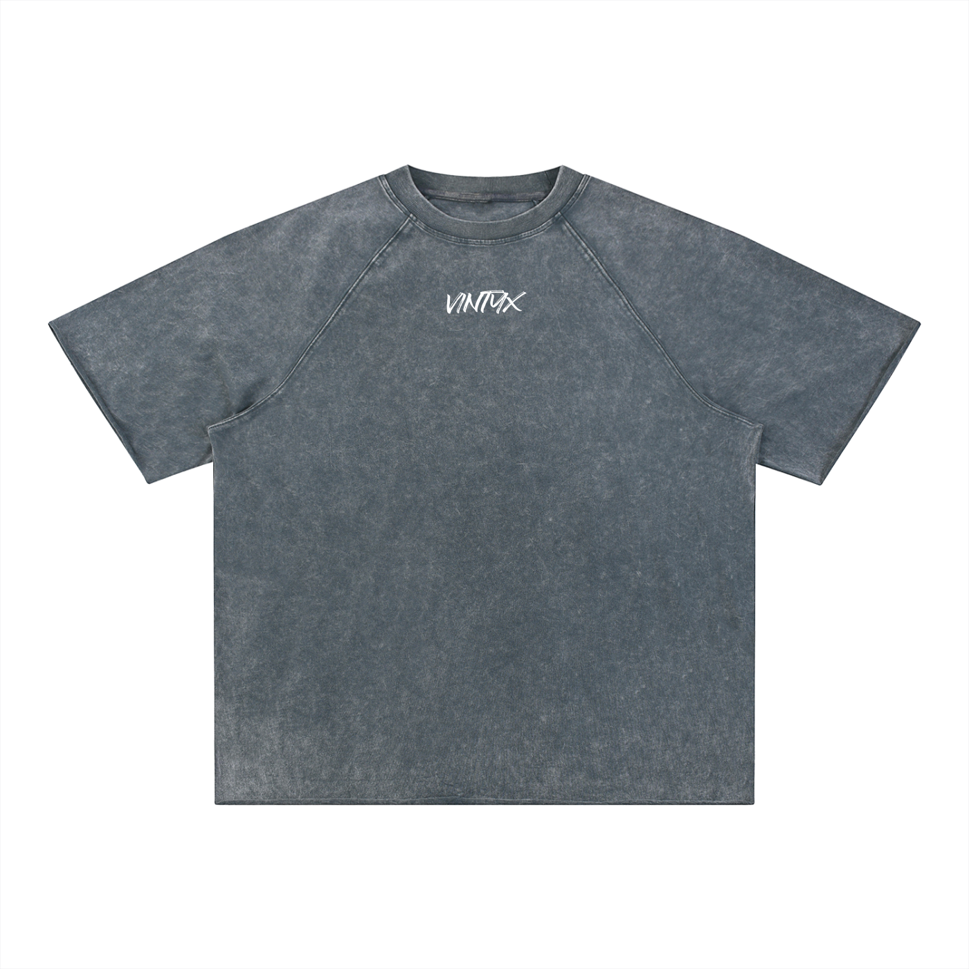 Unisex Mineral Wash Raw Edge T-Shirt
