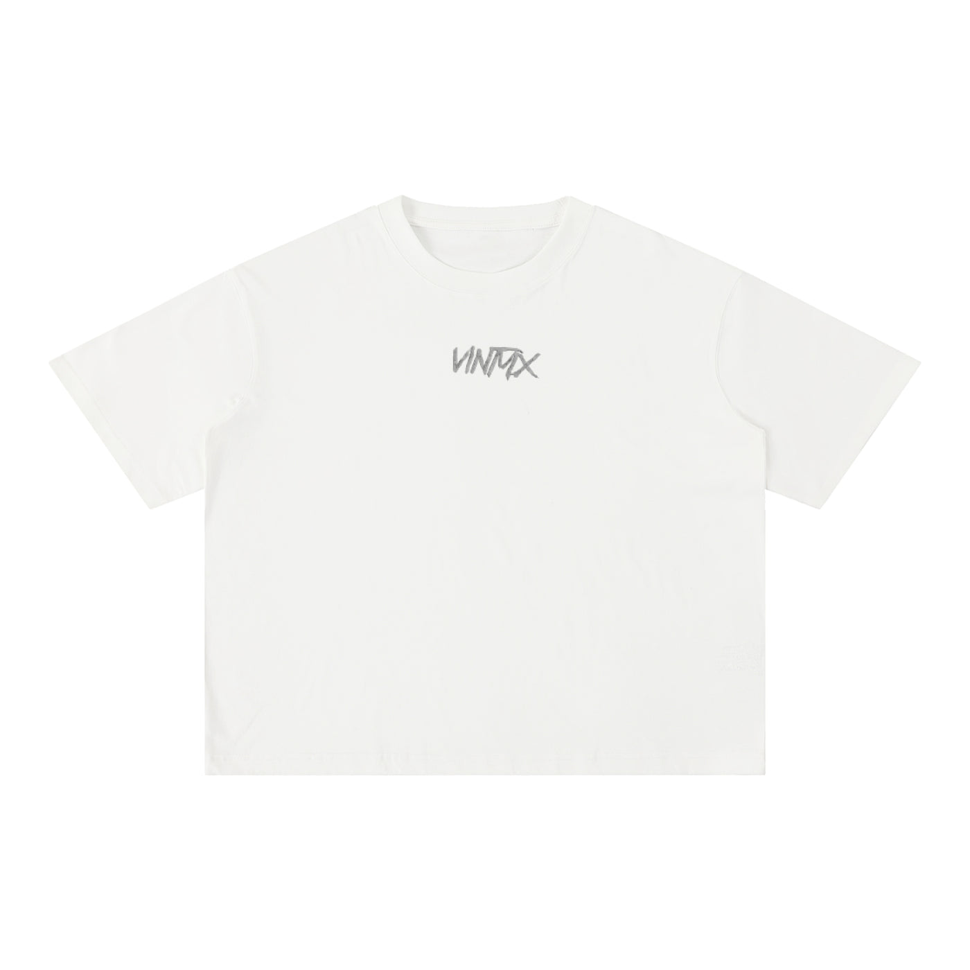 Snow Wash Boxy Cotton T-Shirt – Oversized Unisex