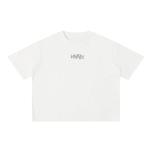 Snow Wash Boxy Cotton T-Shirt – Oversized Unisex