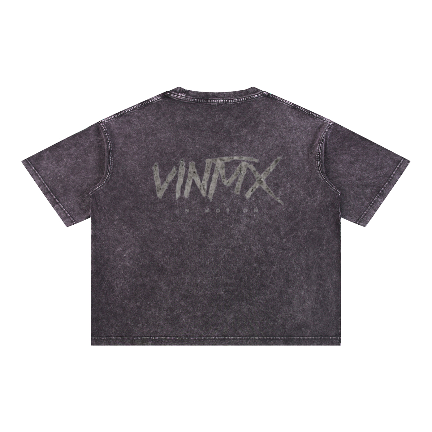 Snow Wash Boxy Cotton T-Shirt – Oversized Unisex