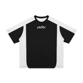 Unisex Oversized Color Block Polyester T-Shirt