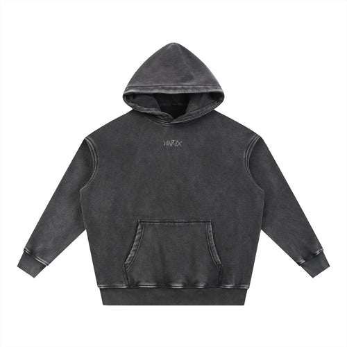 Snow Wash Fleece Oversized Hoodie – Unisex