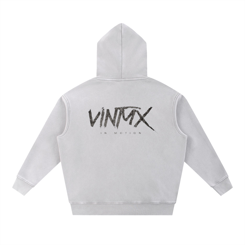 Snow Wash Fleece Oversized Hoodie – Unisex